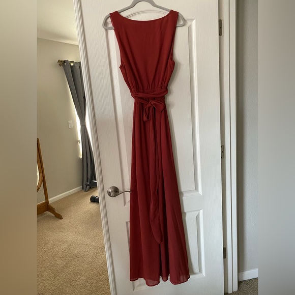 Baltic Born Hera Maxi Dress | Berry - XL - Picture 7 of 9